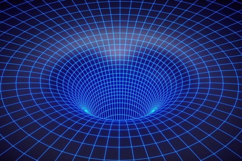 black hole vortex network