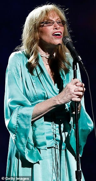 Barton has indicated that she does not want to take away votes from the other candidates, including Eminem and Carly Simon (pictured)