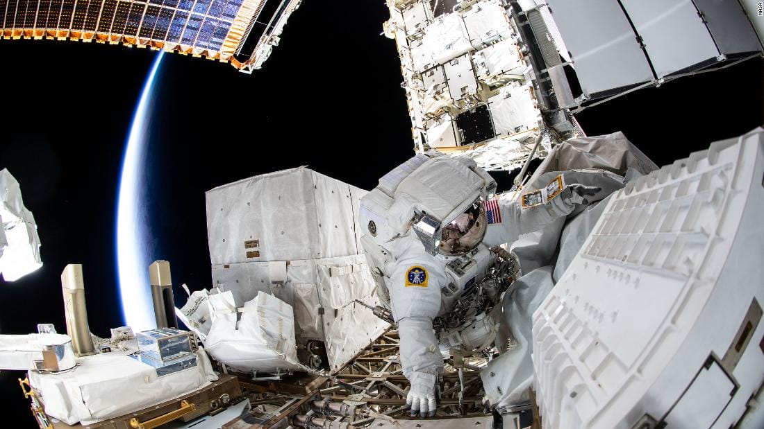 NASA astronauts take spacewalks to provide space station power upgrades