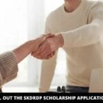How can I fill out the skdrdp scholarship application form [2022]